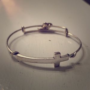 Alex and Ani Cross Bracelet